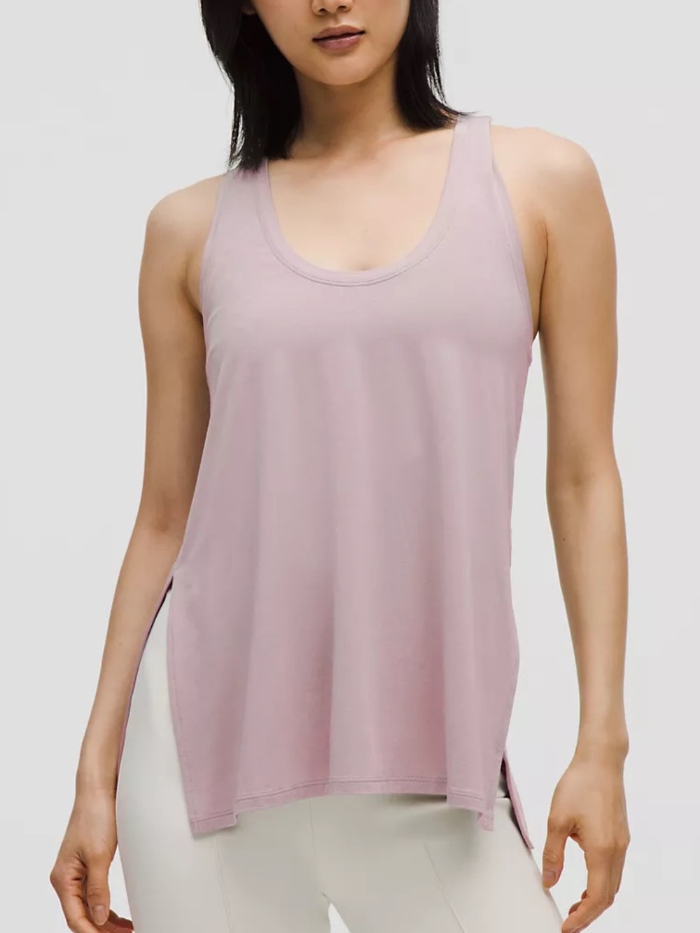 Lululemon‎ SilkAppeal Side Slit Tank Top Large